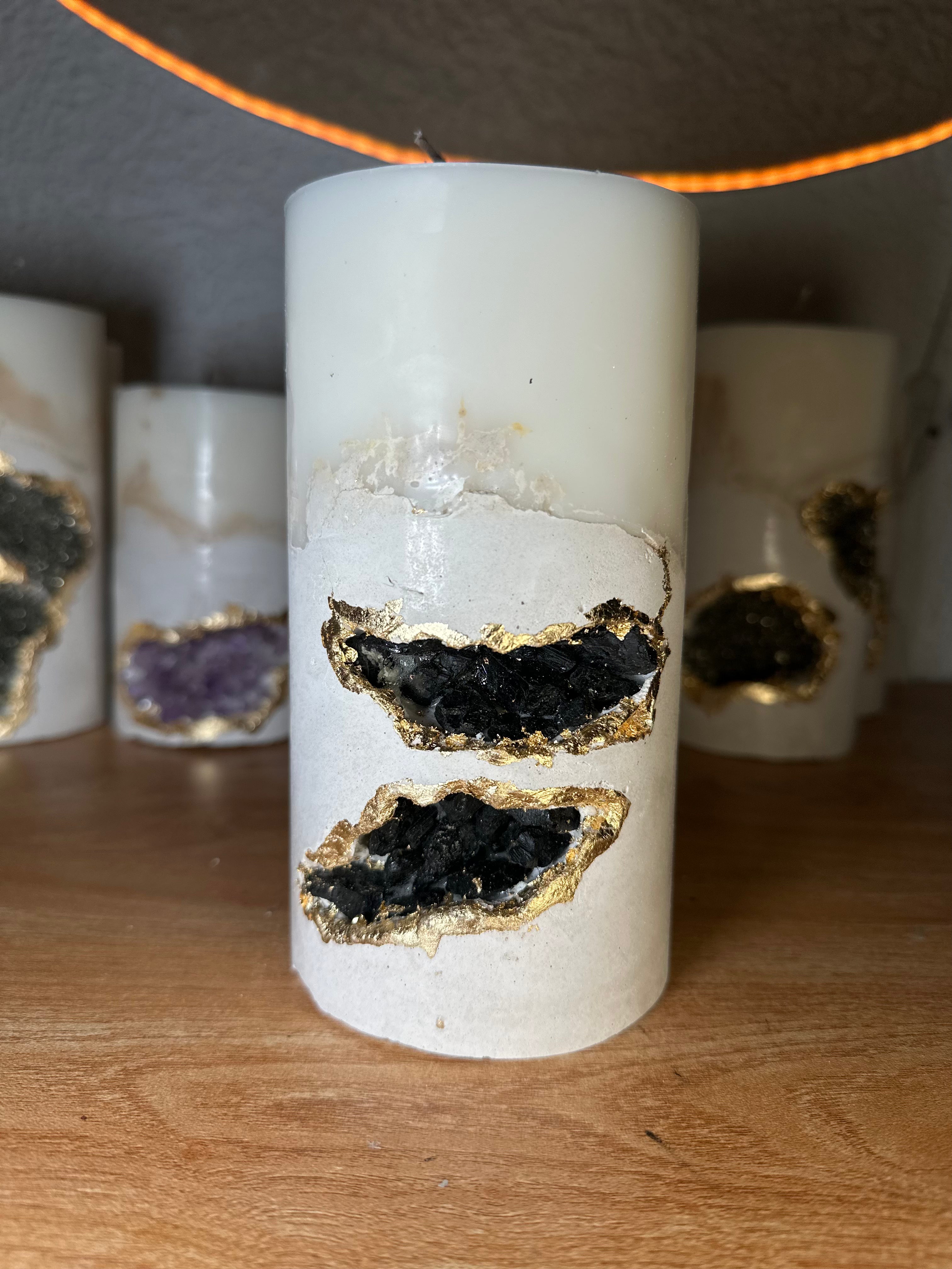Vela Geoda Turmalina Negra – Edición Limitada 8/18