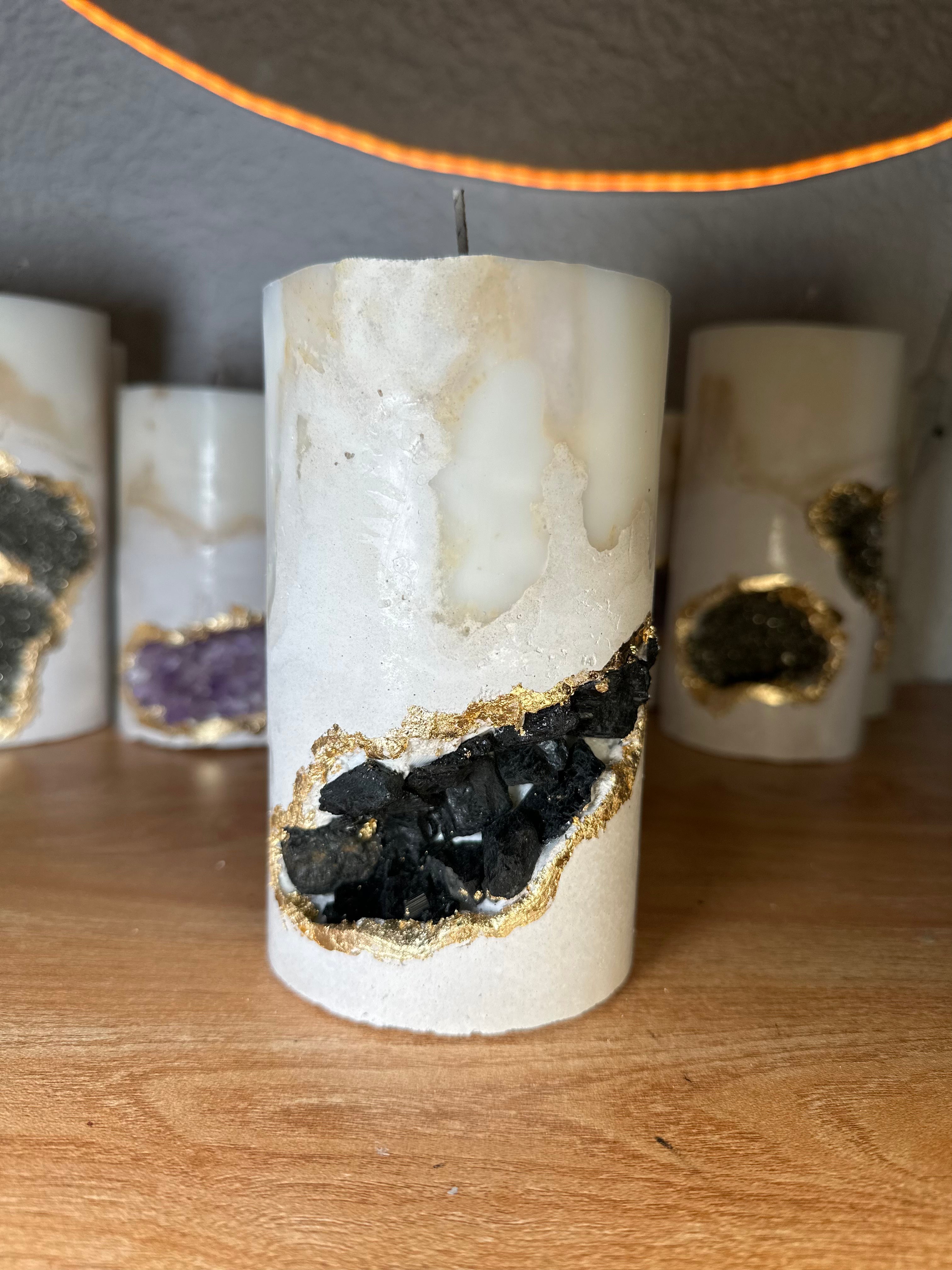 Vela Geoda Turmalina Negra – Edición Limitada 9/18